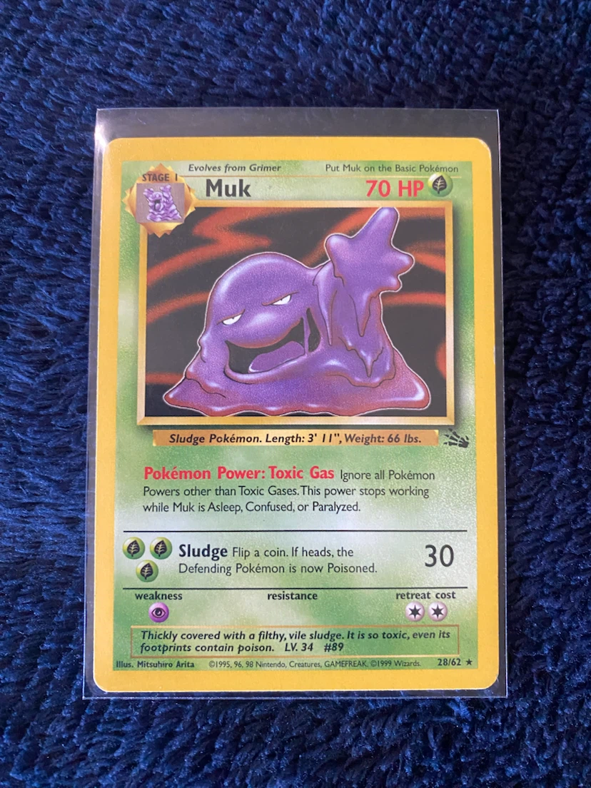 Muk • Pokémon Fossil Set ***