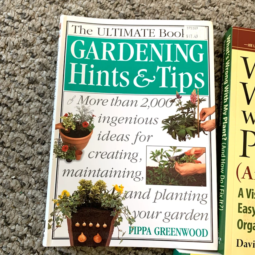 Gardening Books Garden Plants Flowers Tips DIY Book Lot of 3 - photo 2