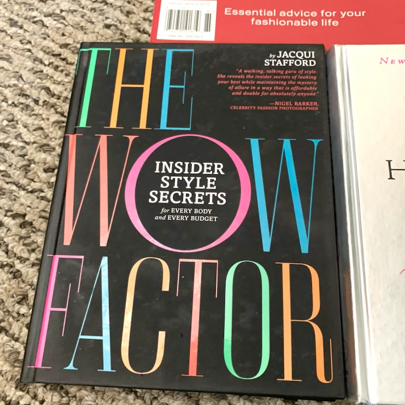 Fashion Style Books Women's Wardrobe Clothing Shopping Book Lot - photo 4