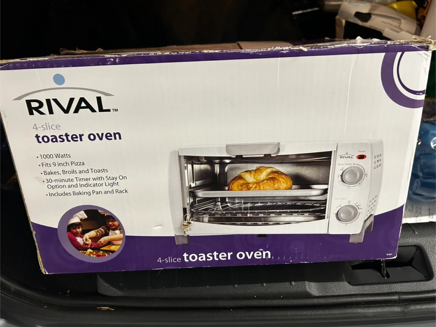 Rival 4-Slice Toaster Oven