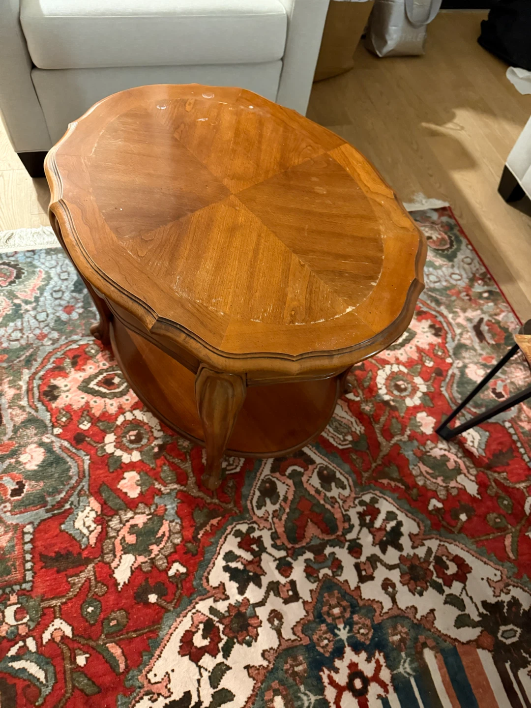 Vintage Wooden Accent Table