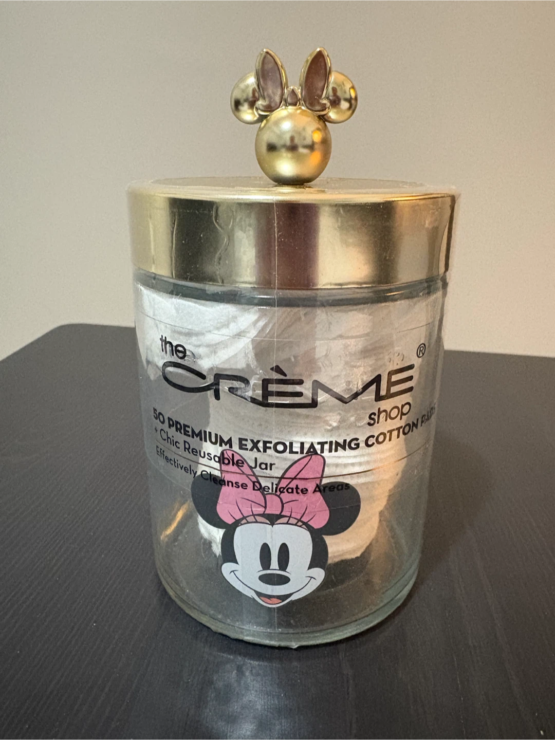 The Crème Shop Disney Minnie Mouse Exfoliating Cotton Pads