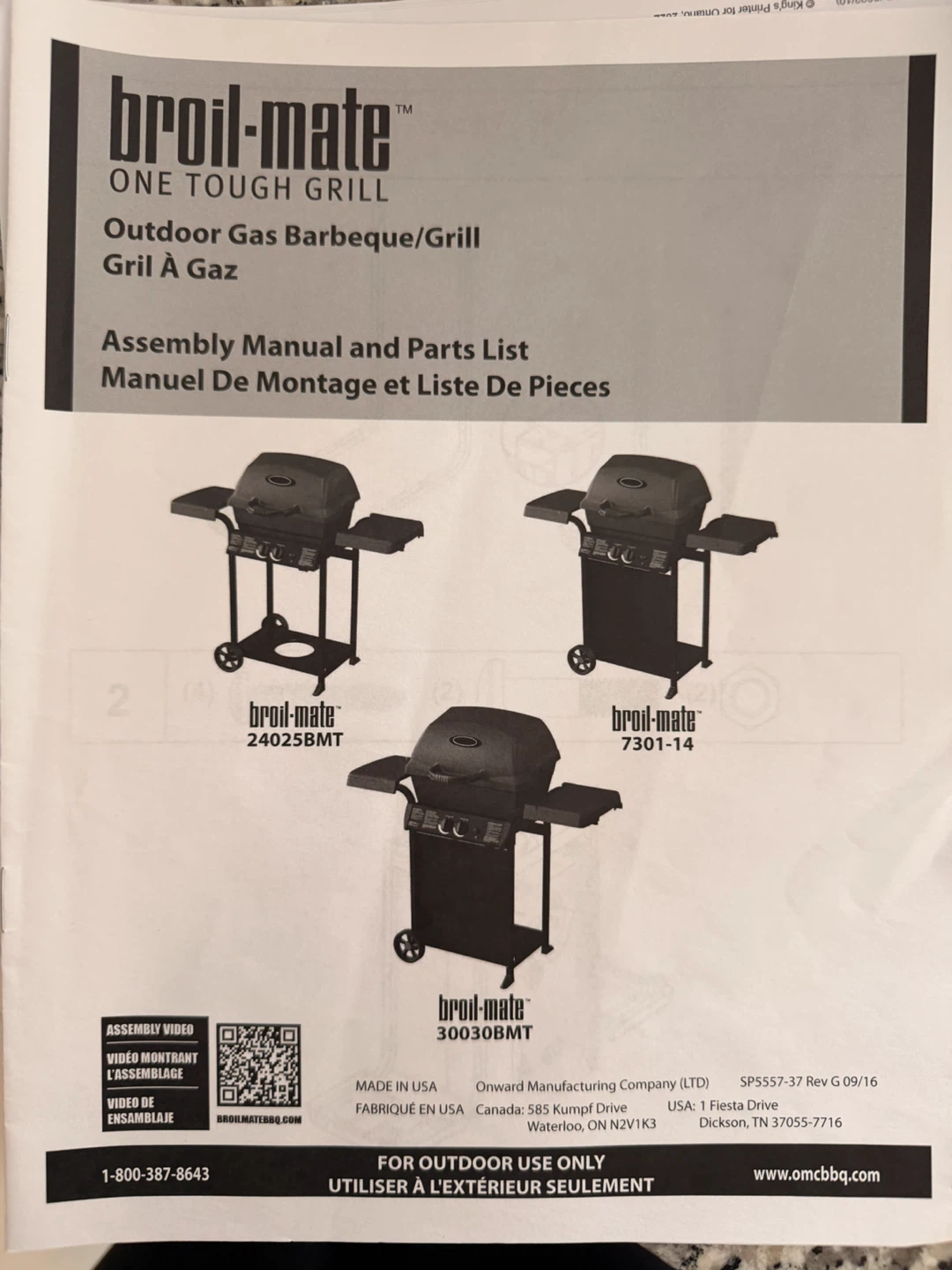 Broil-Mate Gas Barbecue - photo 3