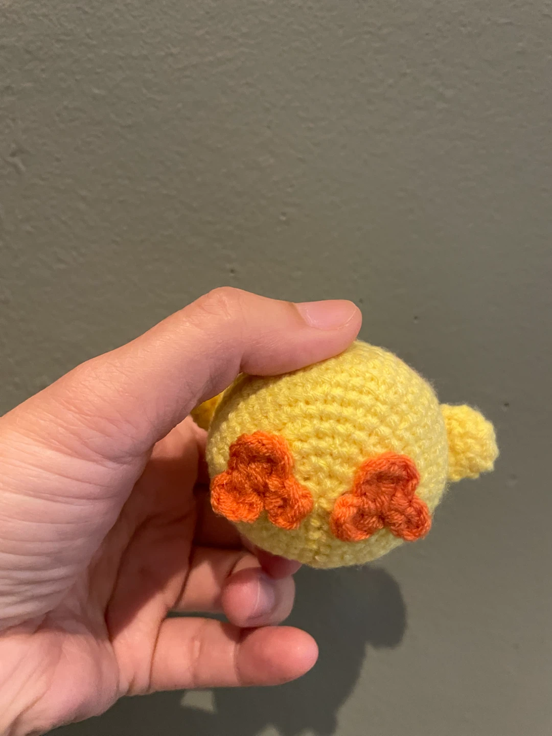 Handmade Crochet Chick Plushie - photo 4