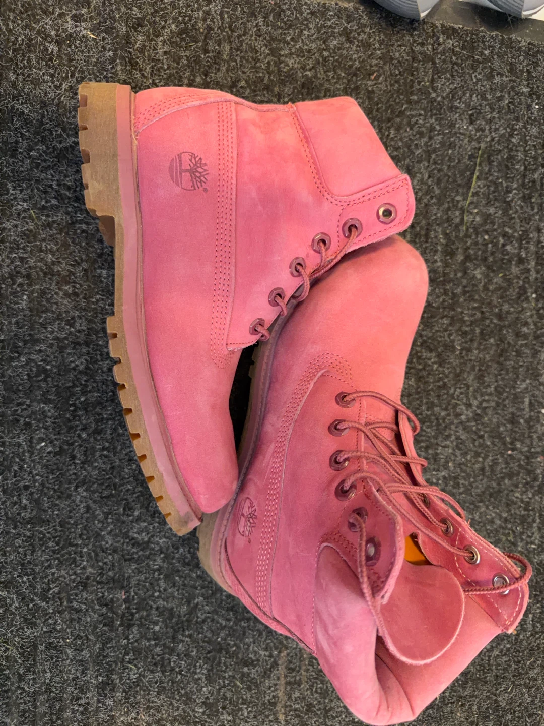 Pink Timberland Boots - Size 6.5 - photo 2
