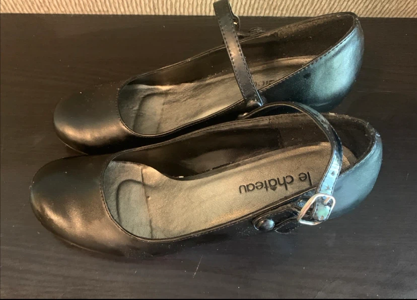Le Chateau Black Mary Jane Shoes