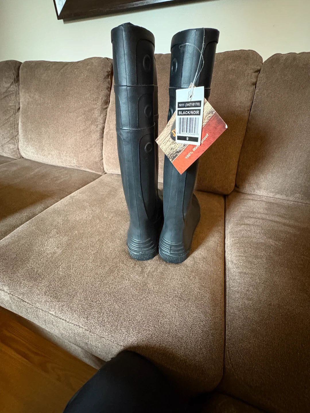 New Pioneer Black  Boots for Men/Women, Size 9 - photo 2