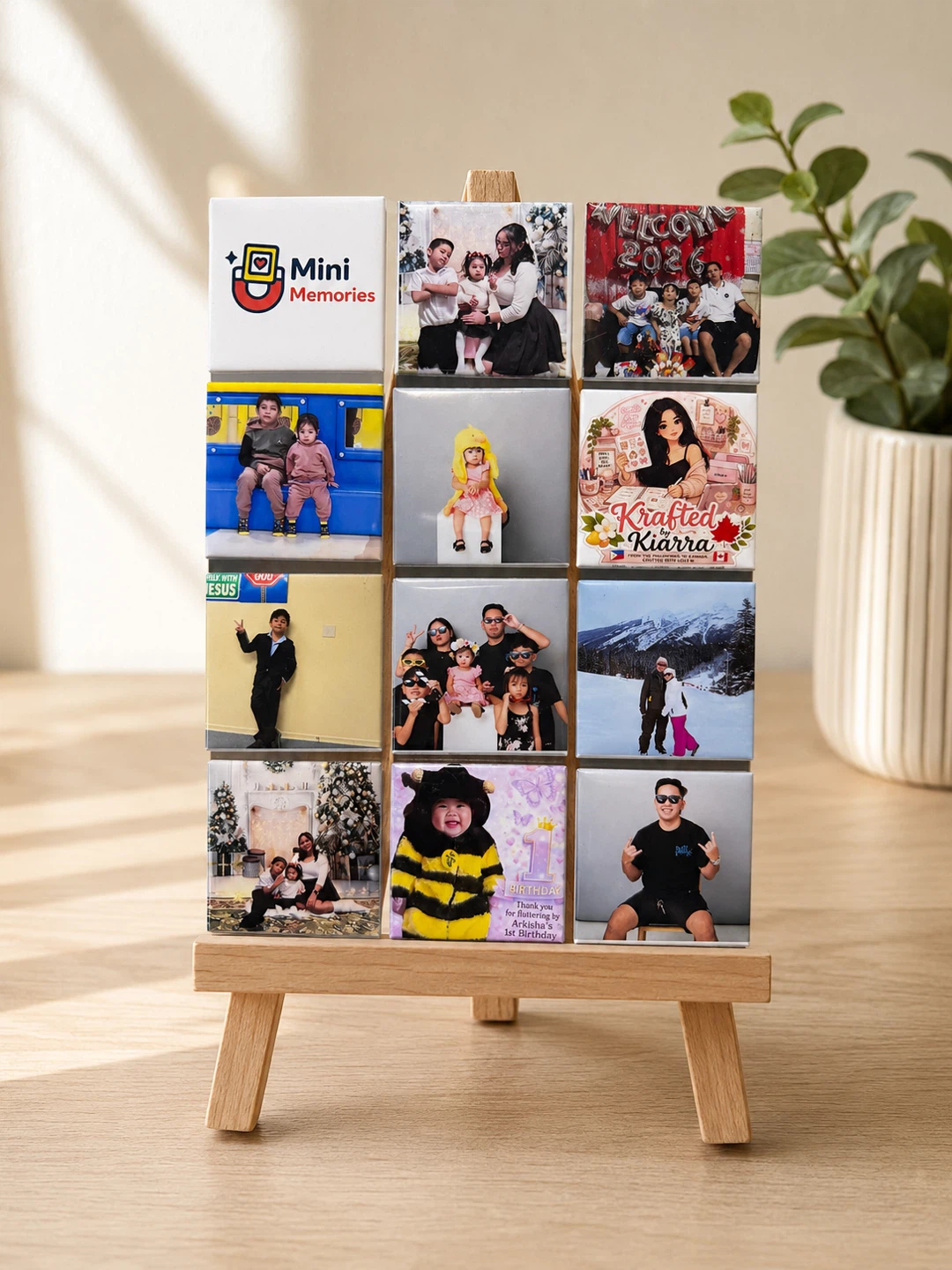 🧲 Personalized Photo Magnets