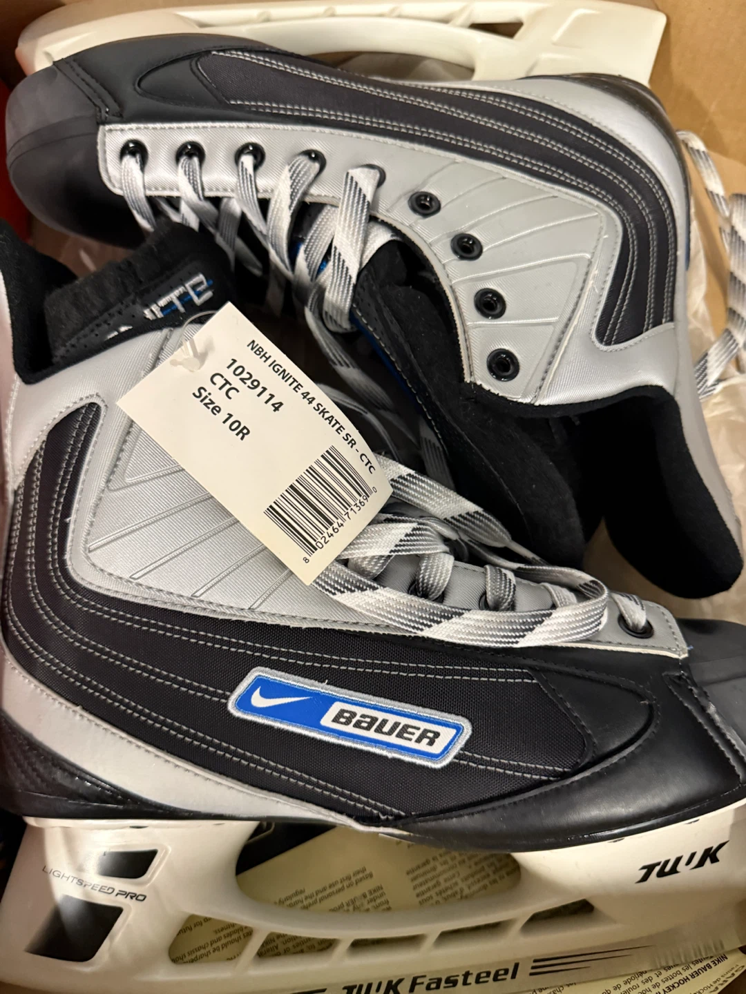 Bauer NBH Ignite 44 Skate SR-CTC Hockey Skates - photo 3