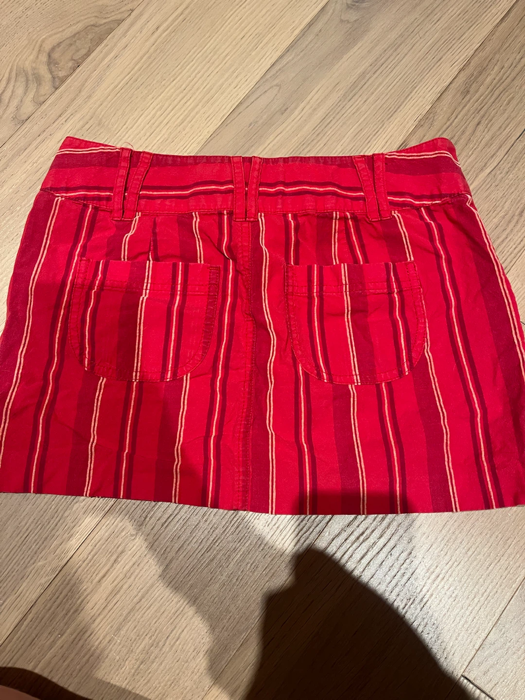 Guess Red Striped Mini Skirt - photo 2