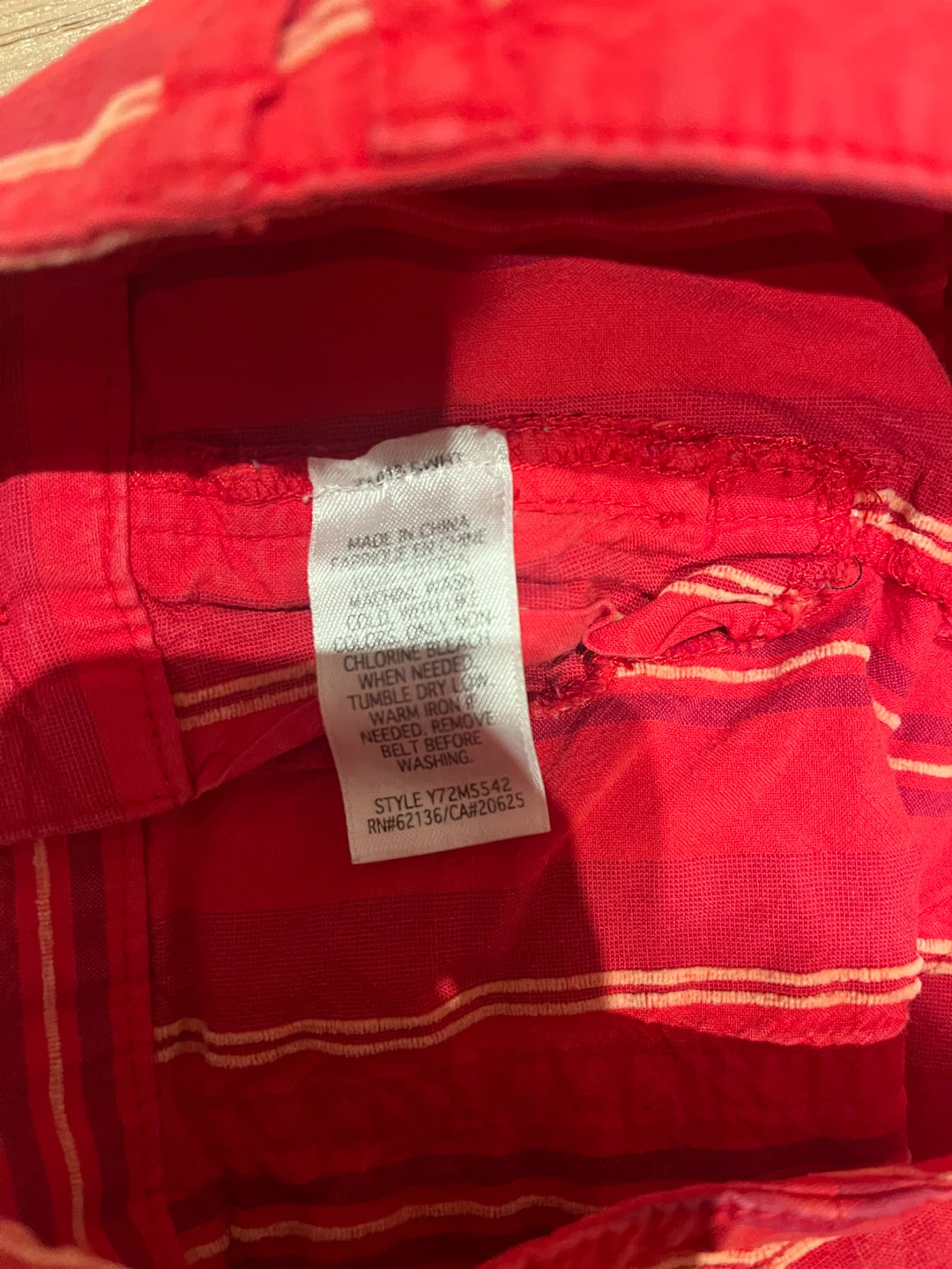 Guess Red Striped Mini Skirt - photo 4