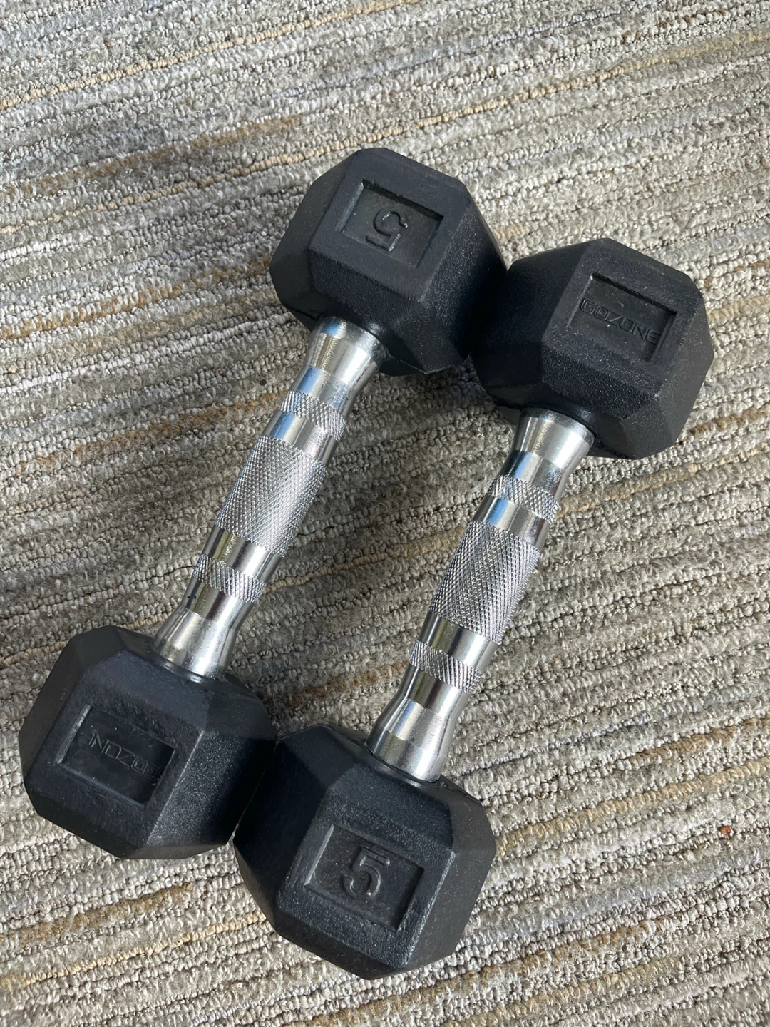 NOZOMI 5 lb Dumbbell Set