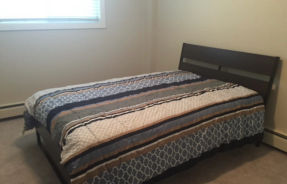 TRYSIL Full Double Bed Frame and HESSTUN Spring Mattress
