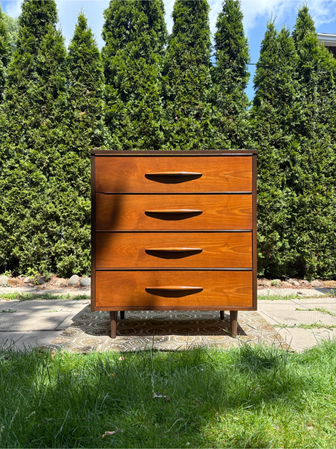 MCM Walnut Dresser