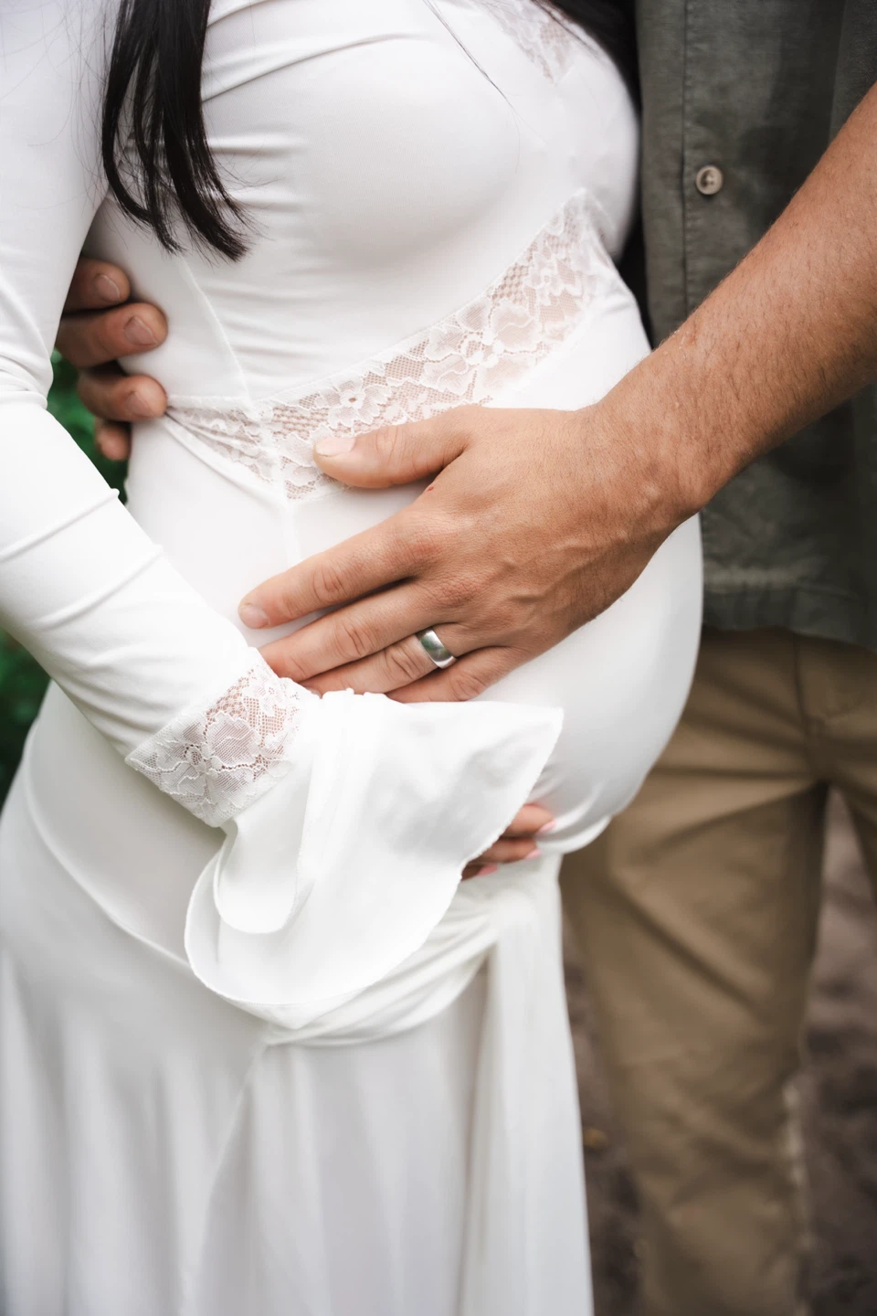 White Maternity Dress - photo 3