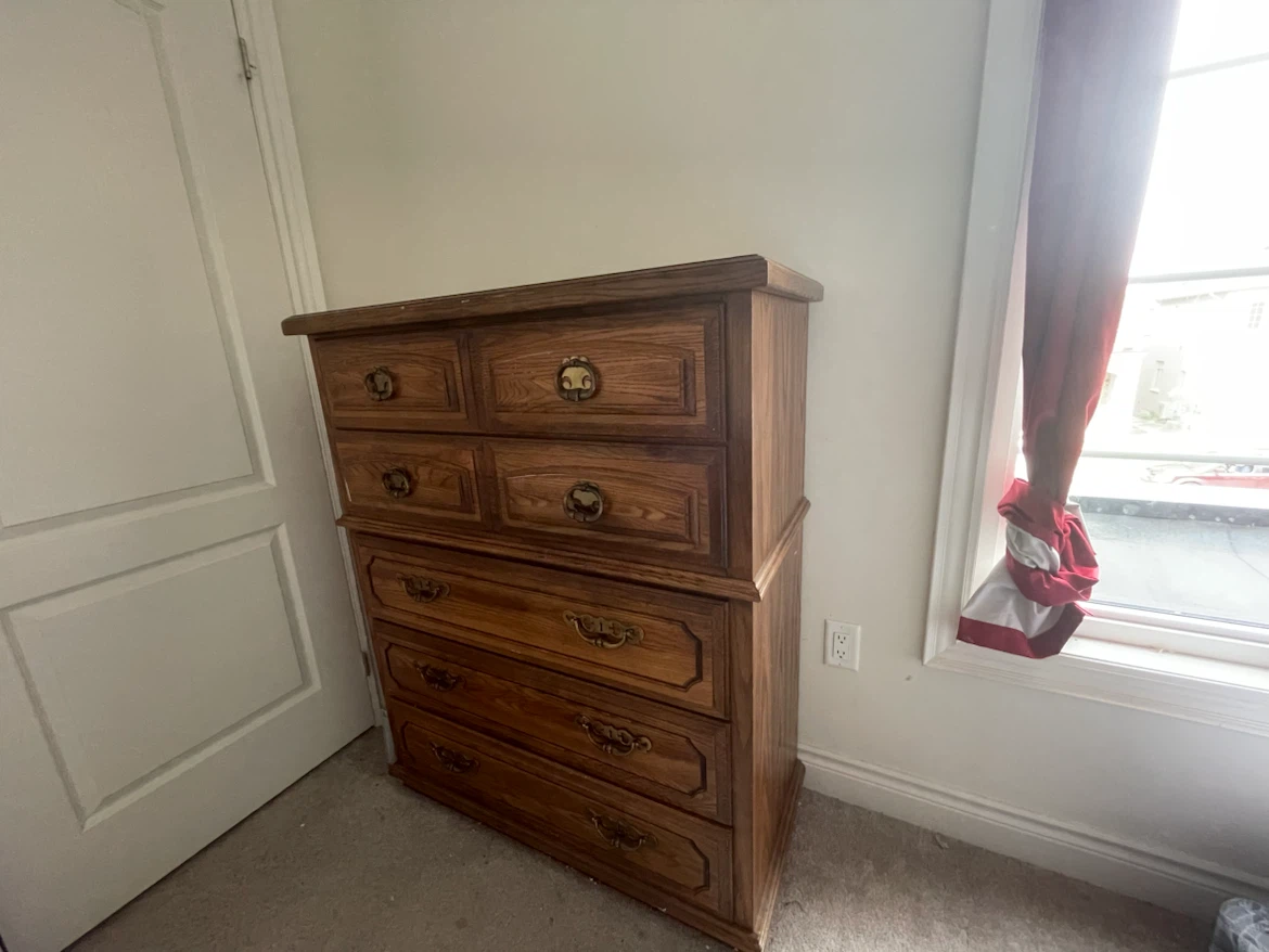 Wooden Dresser with 6 Drawers - photo 2