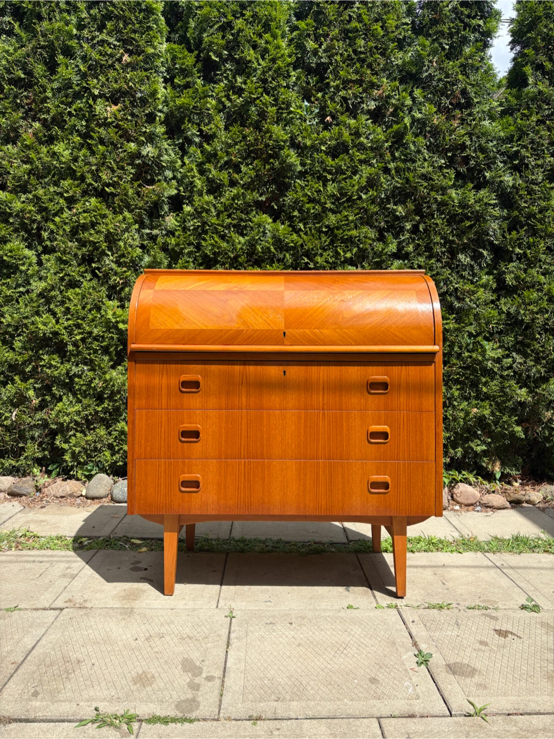 Swedish MCM Roll Top Desk