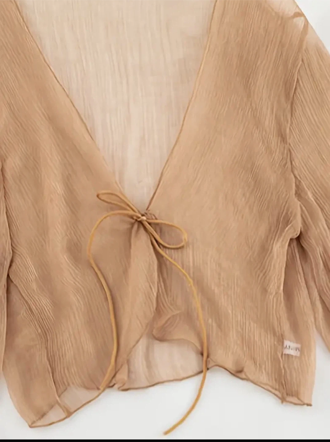 Sheer Kimono Bolero Cardigan - photo 3