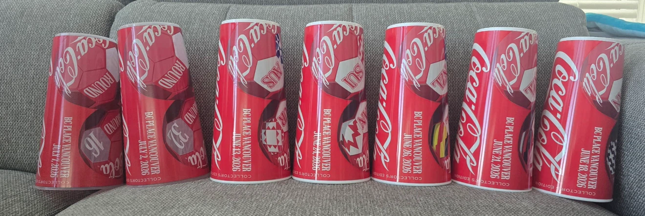 Coca-Cola Fifa Collector's Edition Cup - BC Place Vancouver 2026