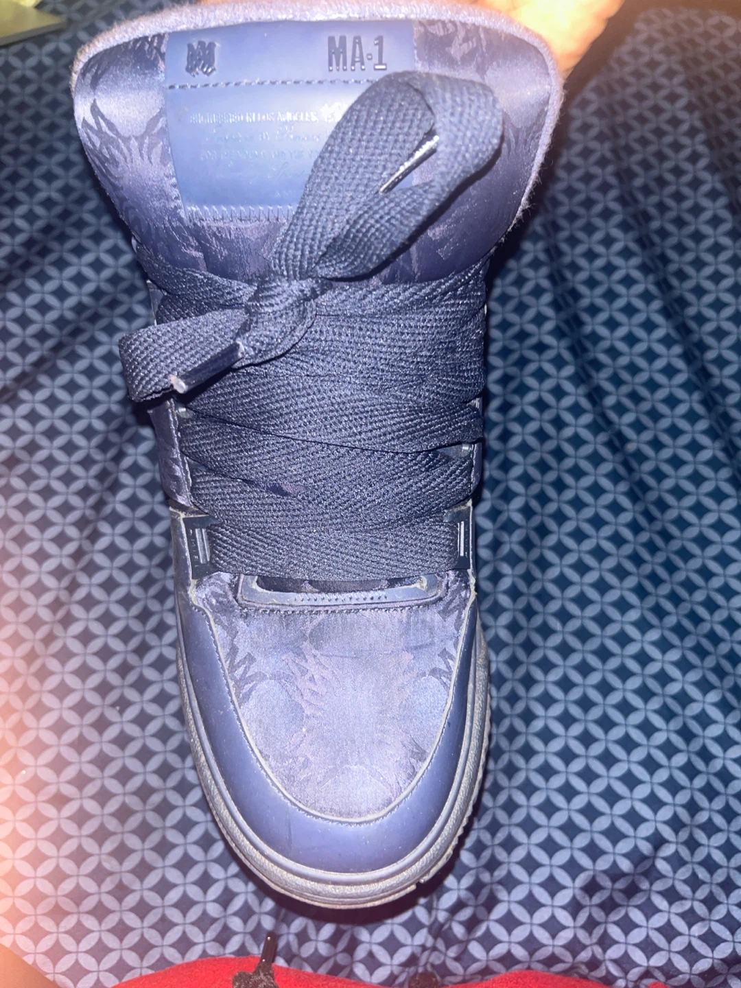 AMIRI MA-1 High Top Sneakers - photo 3