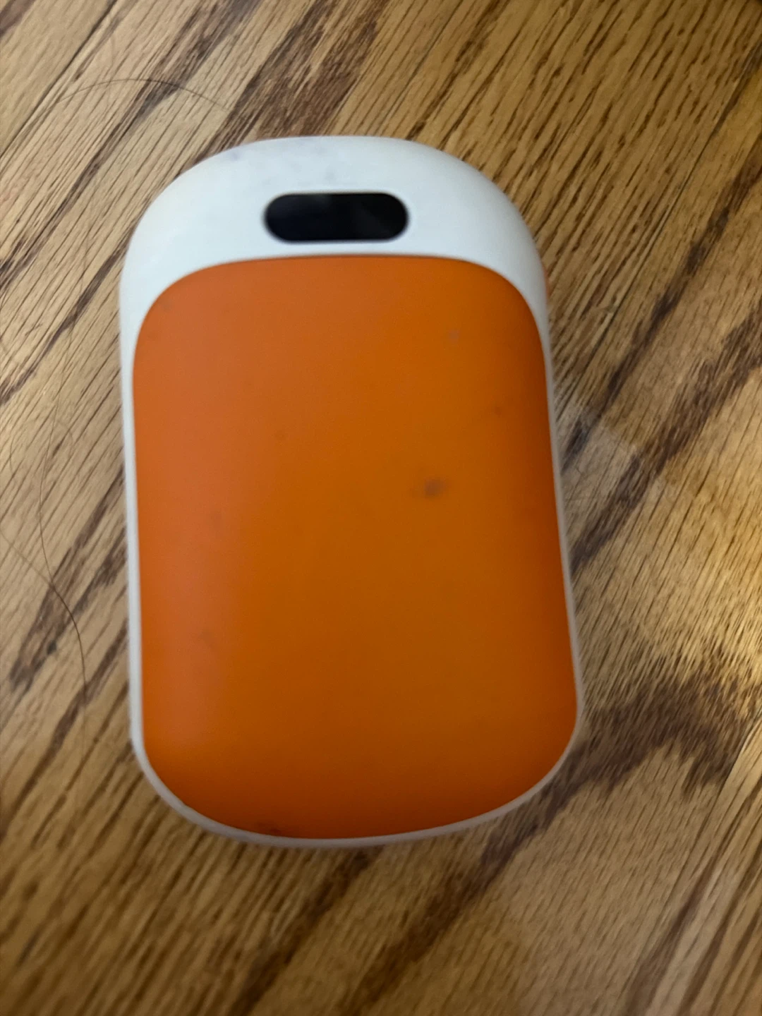 Orange and White USB Hand Warmer