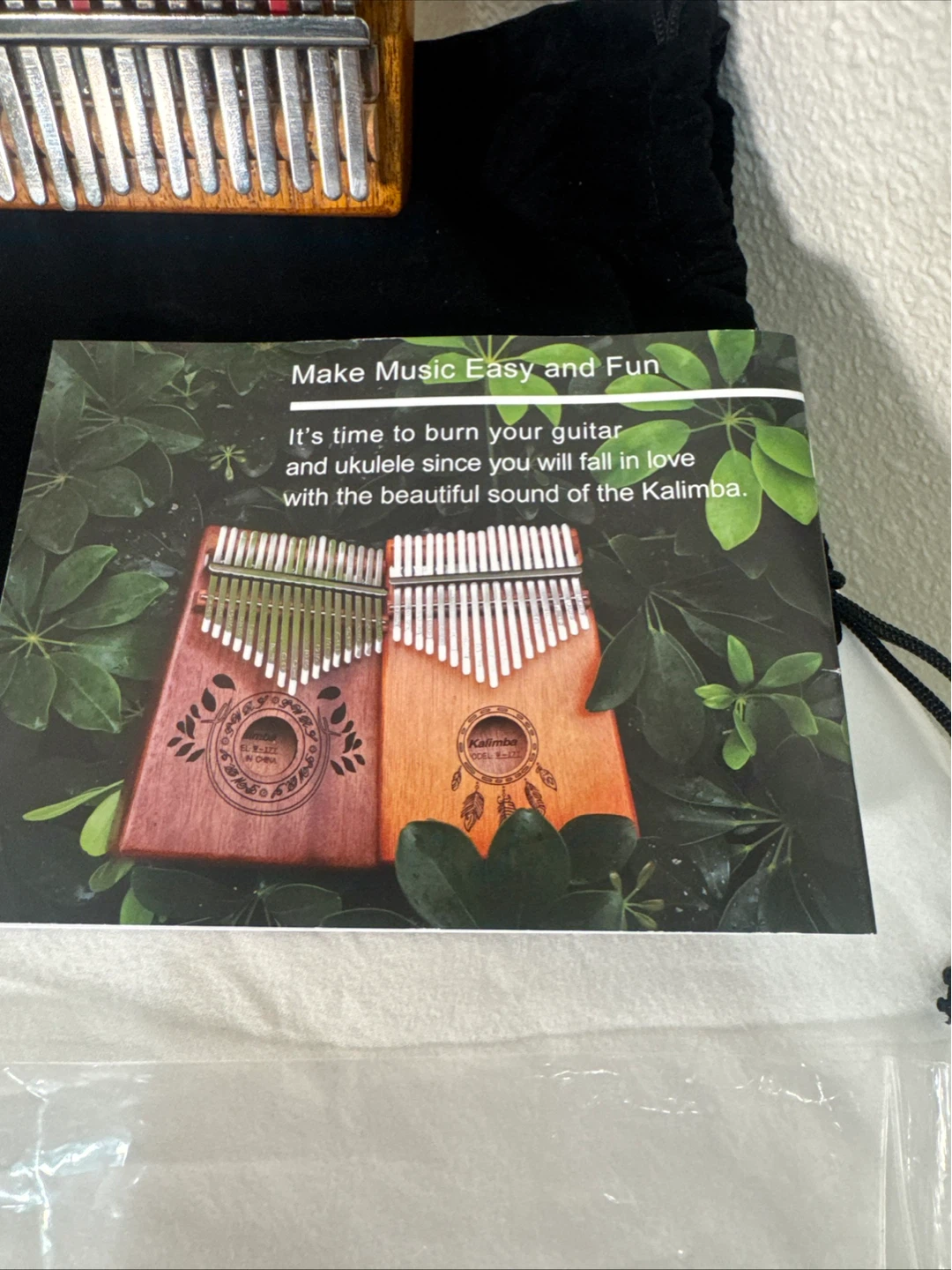 Kalimba 17 Keys Thumb Piano with Accessories - photo 4