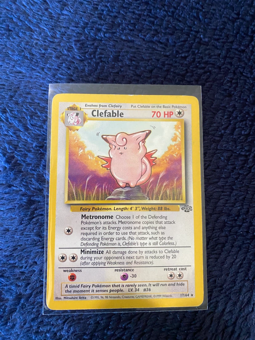 Clefable • Pokémon Jungle Set ***