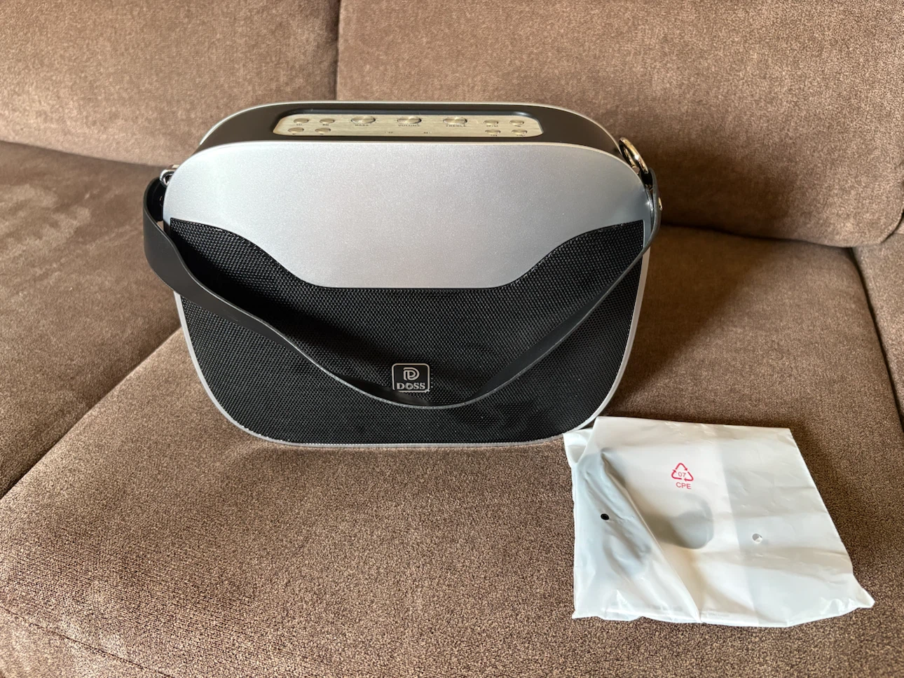 New DOSS portable speaker with strap