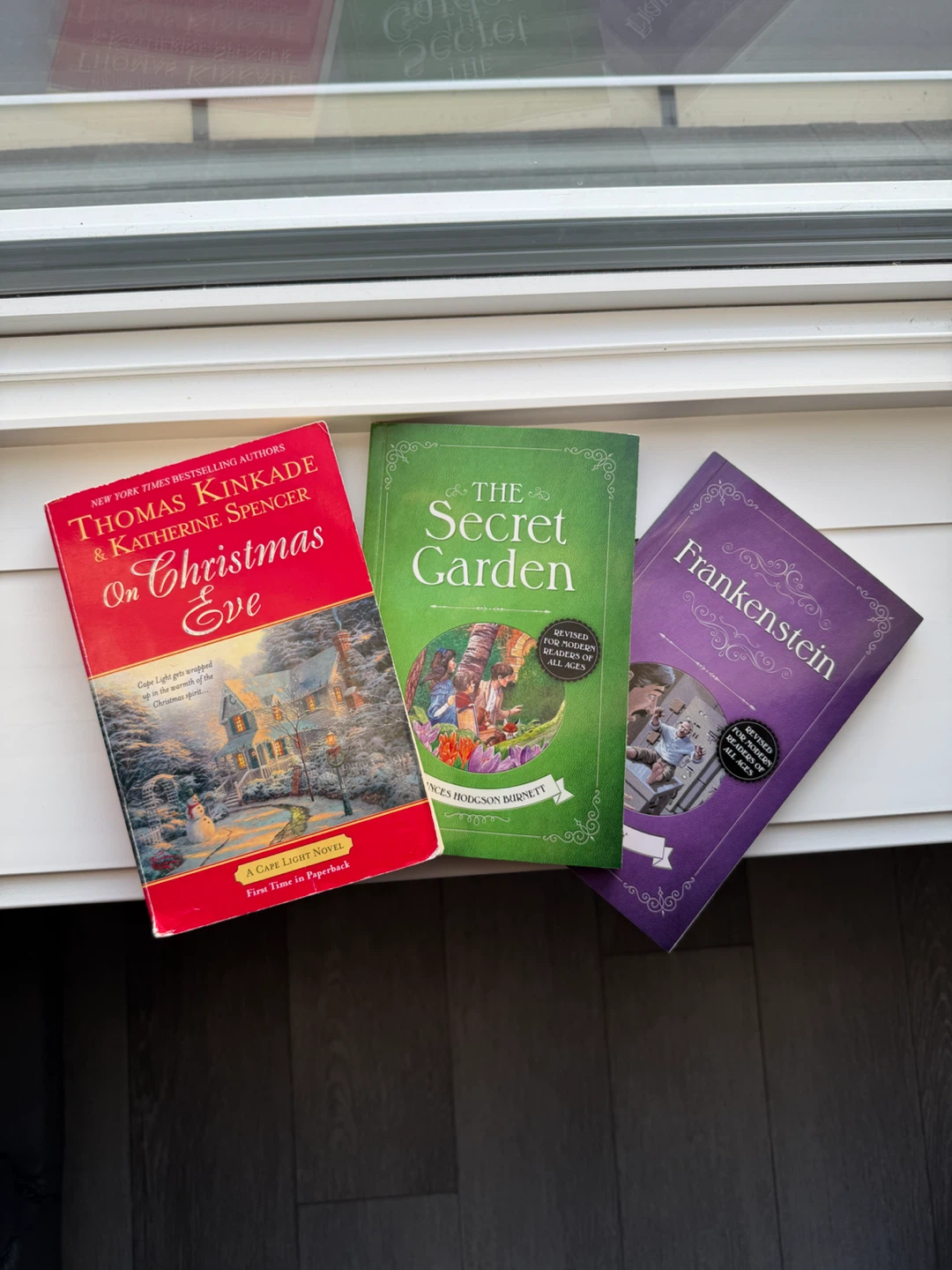 3 Books: On Christmas Eve, The Secret Garden, Frankenstein - photo 2