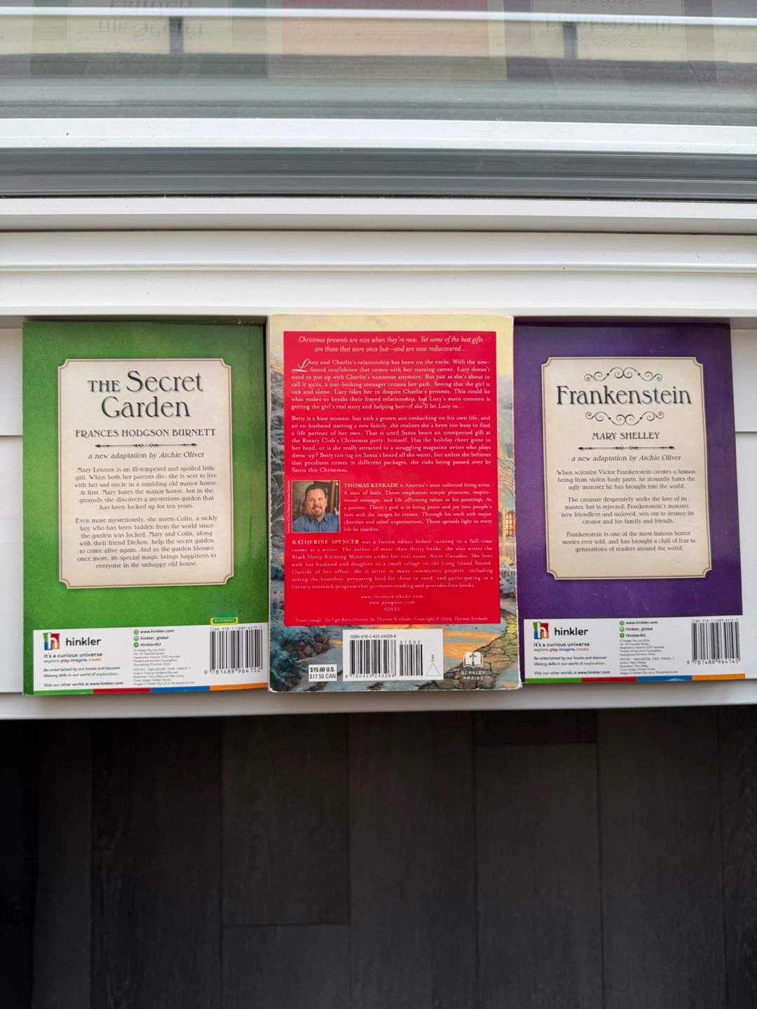 3 Books: On Christmas Eve, The Secret Garden, Frankenstein - photo 3