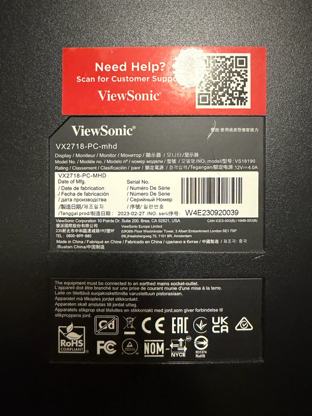 ViewSonic Gaming Monitor - photo 3