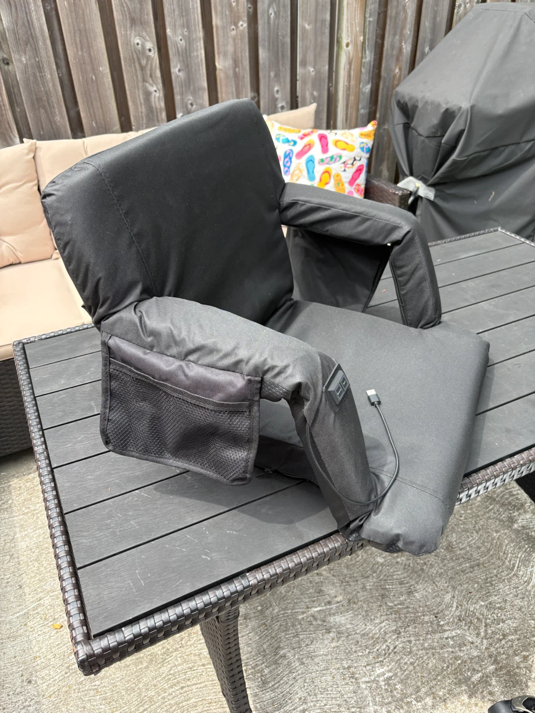 New Juicy Heated Stadium Seat Dual heat Zones - photo 3