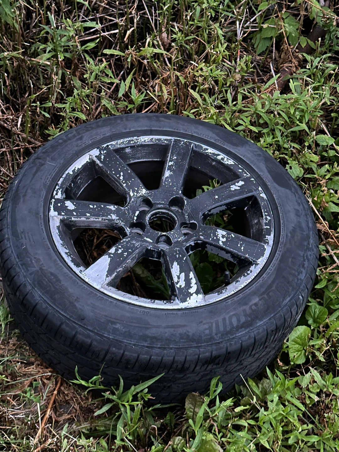 17” all season tires and rims