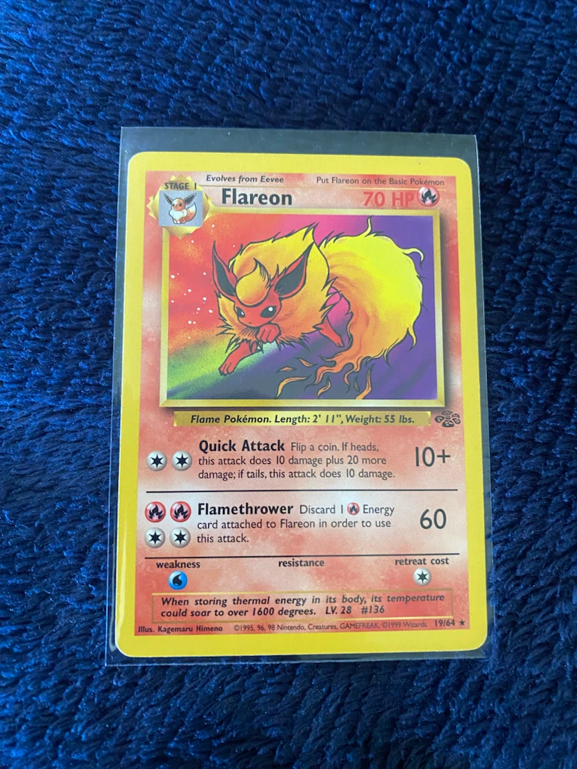 Flareon • Pokémon Jungle Set ***