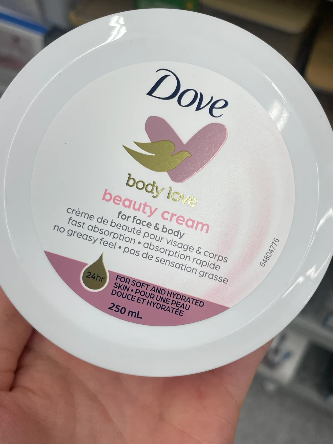 Dove Body Love Beauty Cream 250 mL