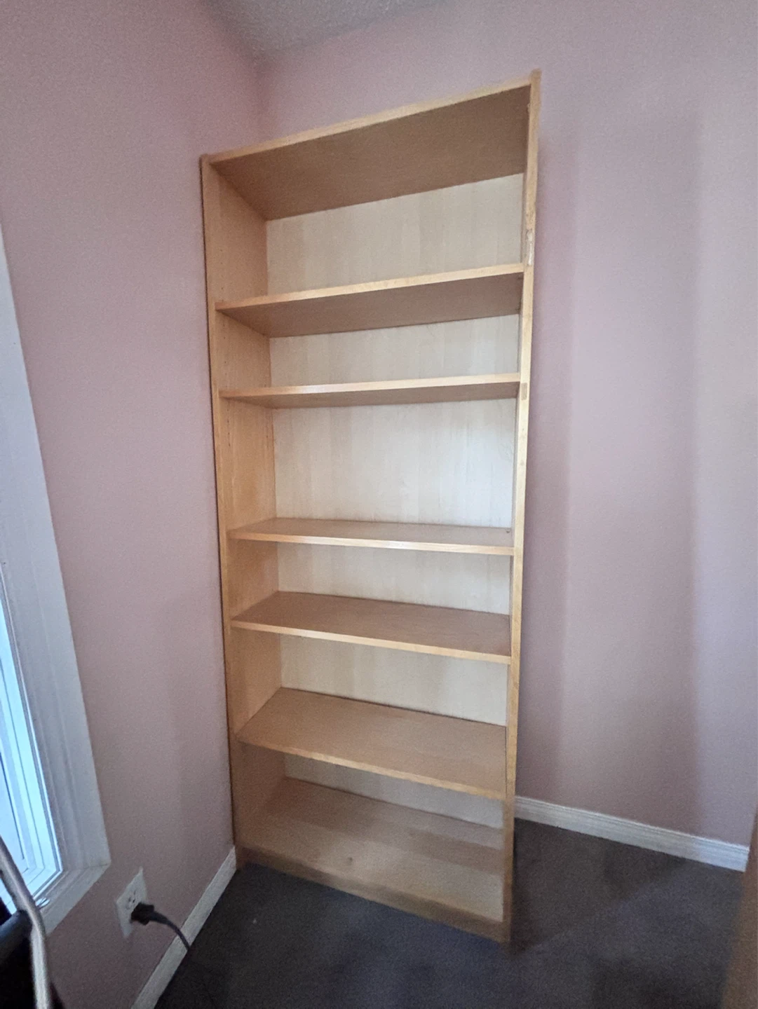 Wooden Bookshelf