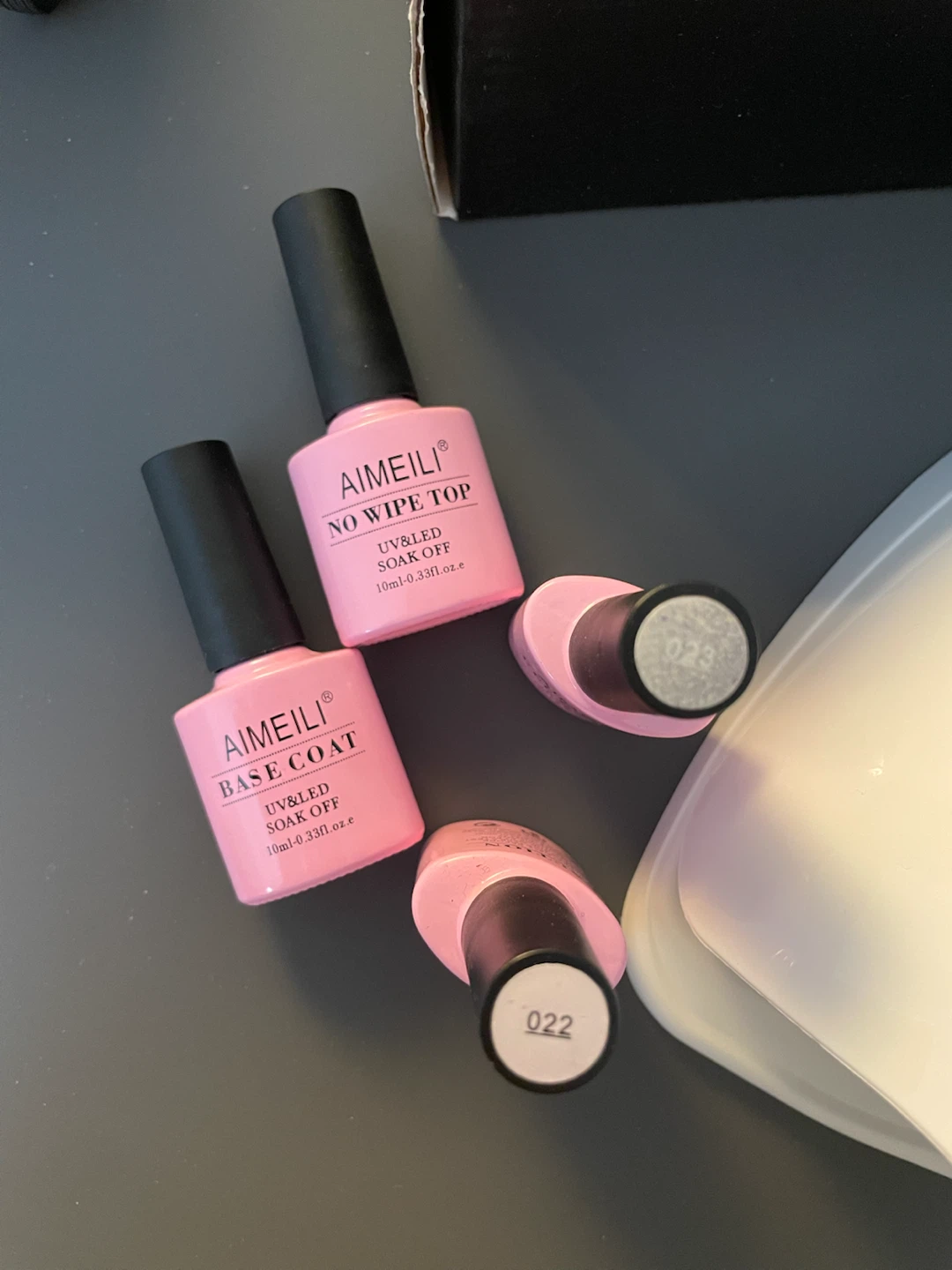 UV/LED Nail Lamp with Gel Polish Kit