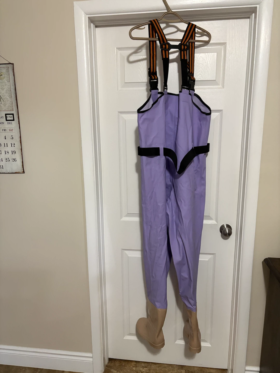New Tzlgmder Women’s Purple Chest Waders Waterproof Hip Waders， - photo 2