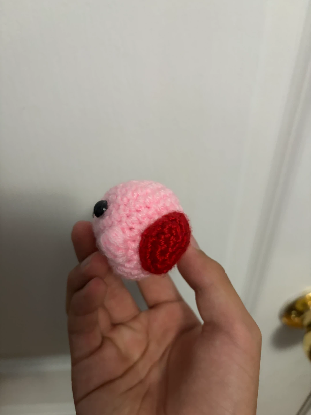 Hand-crocheted Kirby plushie - photo 2