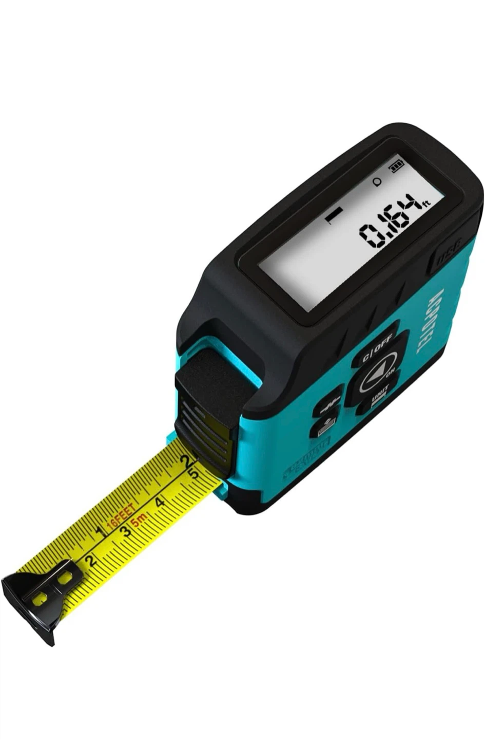 ACPOTEL Digital Tape Measure with Backlit LCD and Memory