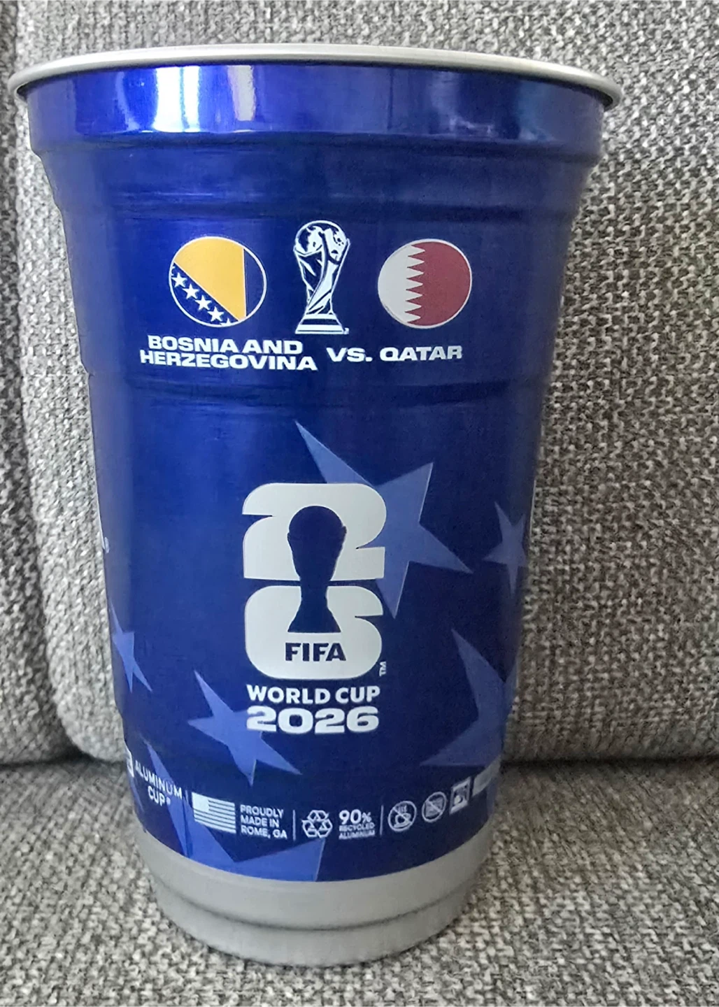 Michelob Ultra FIFA World Cup 2026 Aluminum Cup