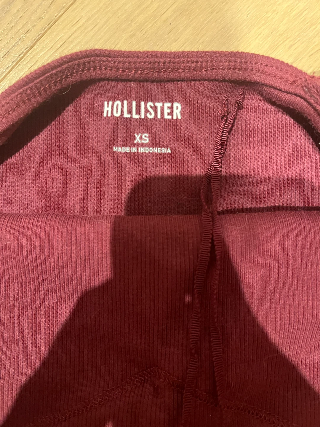 Hollister Burgundy Lace Trim Cami - XS - photo 3