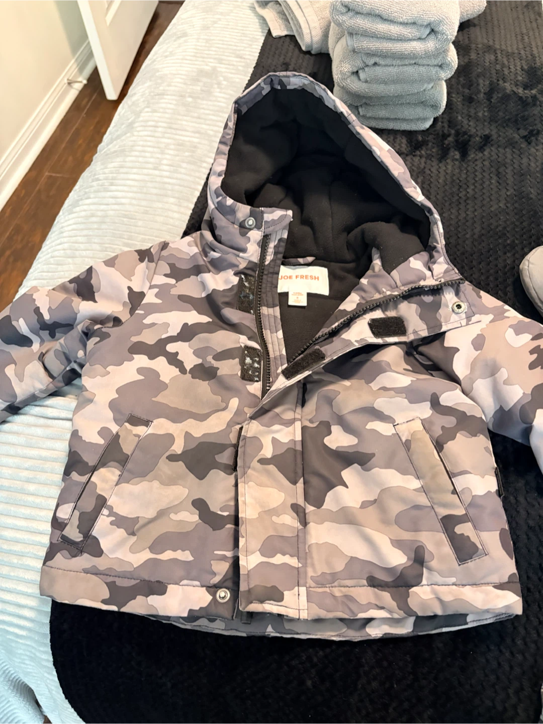 Joe Fresh Toddler Camo Jacket Size 2