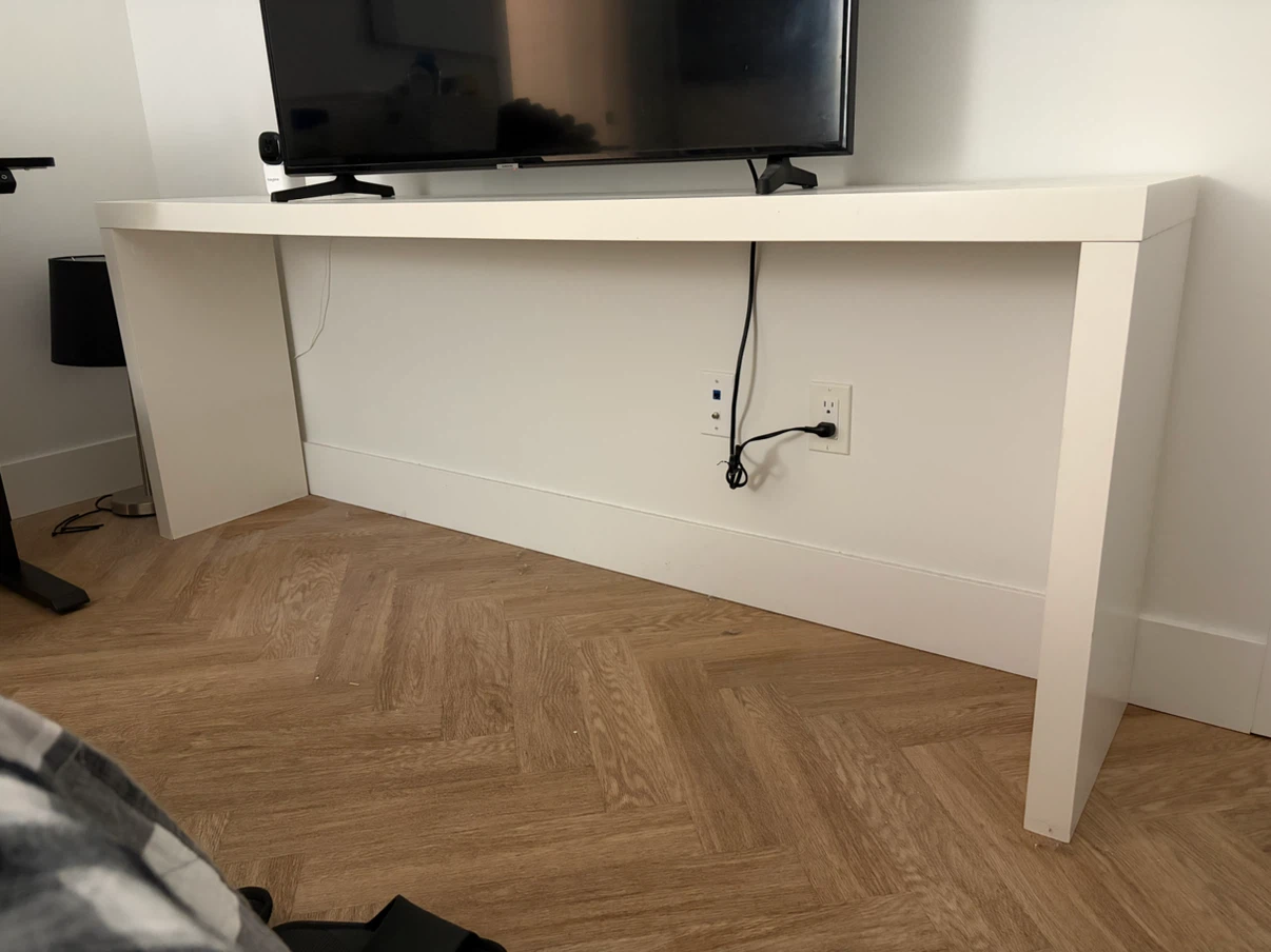 White Console Table - photo 2