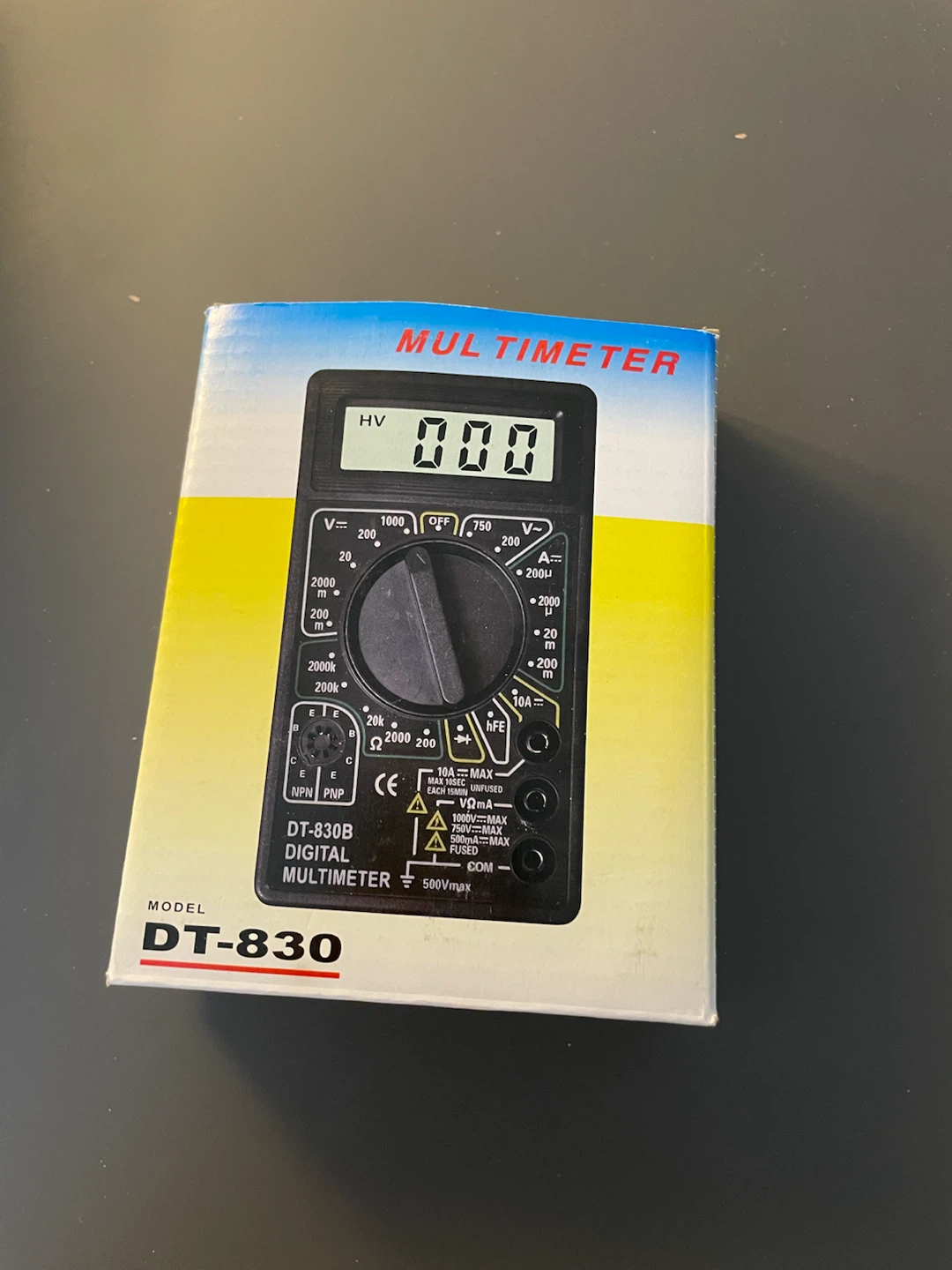 DT-830B Digital Multimeter - photo 2