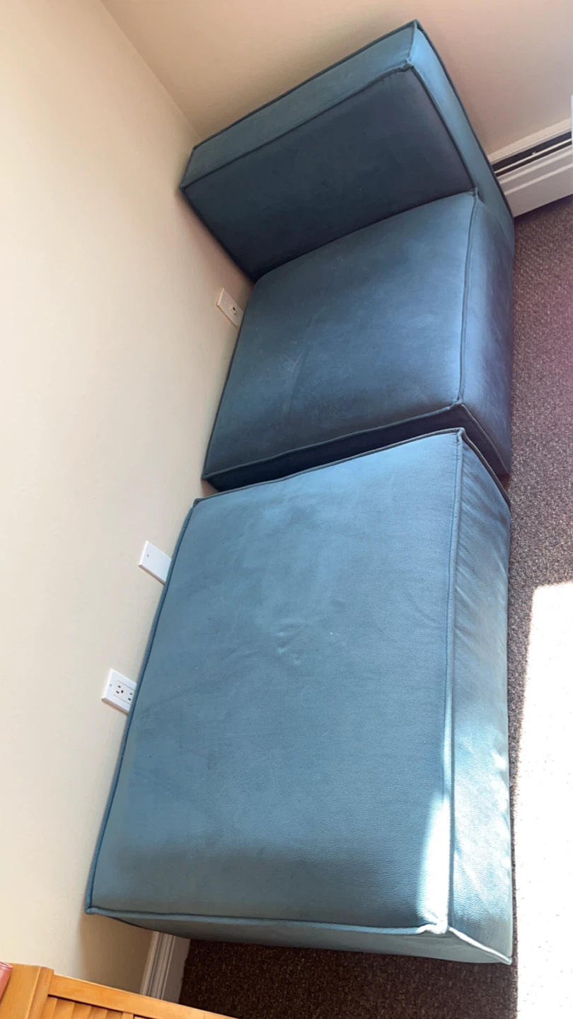 Teal Modular Couch Section