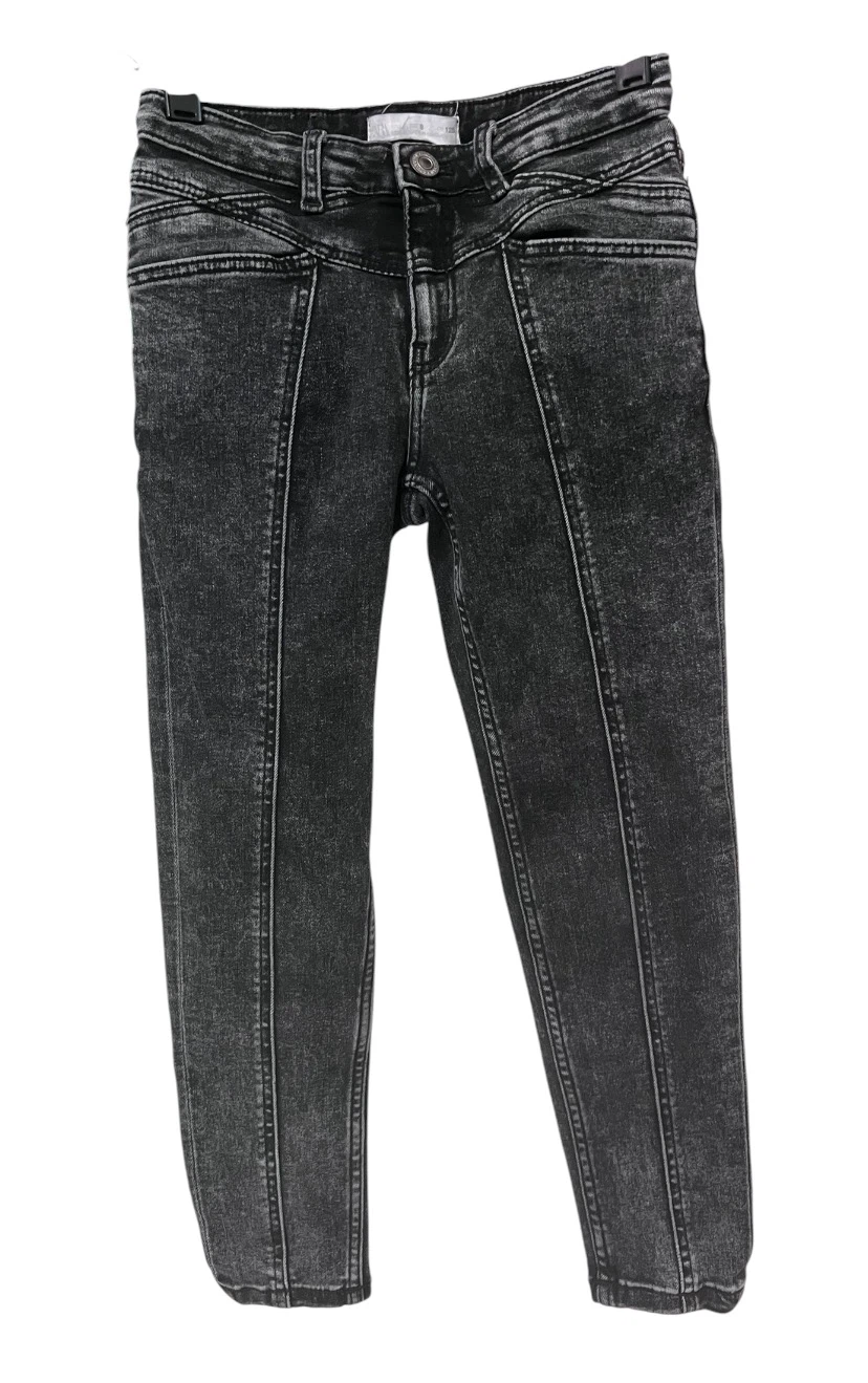 Zara Girls Skinny Jeans – Size 8 | Black Wash | Like New