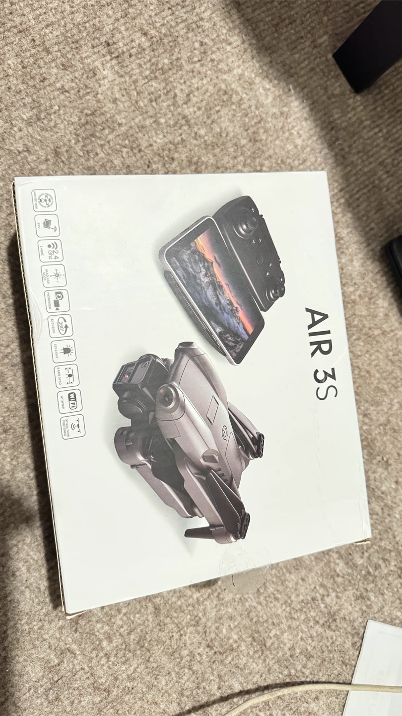 AIR 3S Folding Drone with Remote Controller
