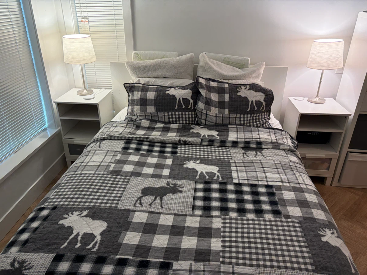 Bed and 2 side tables