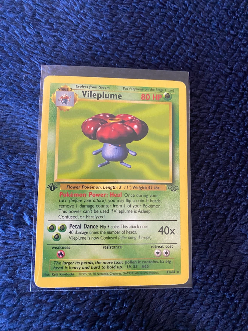 Vileplume (1st Edition) • Pokémon Jungle Set ***